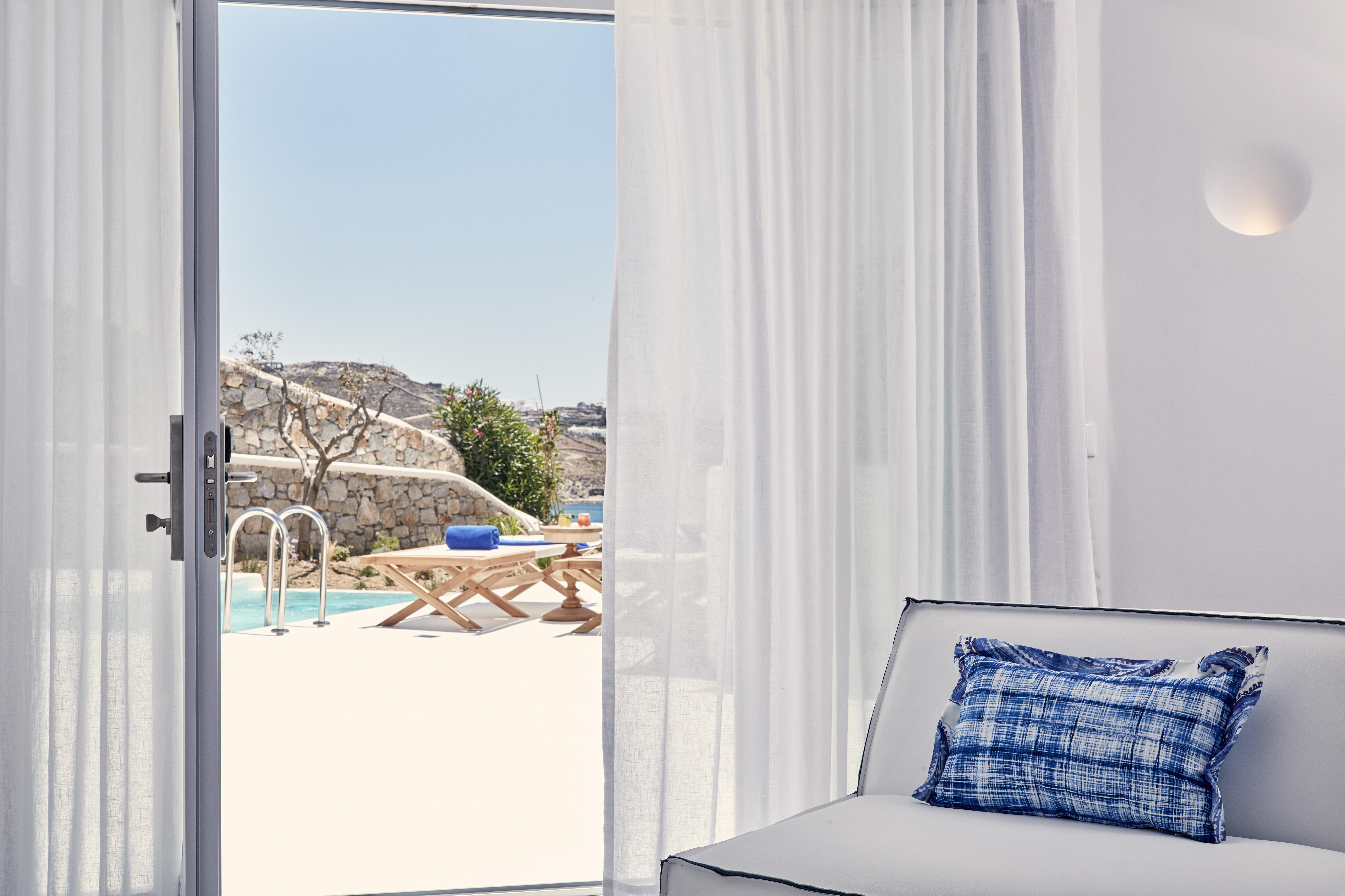 Katikies Mykonos - The Leading Hotels Of The World Agios Ioannis Diakoftis Zewnętrze zdjęcie